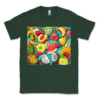 Sports Green summer fruits Classic Tee - BarkalooDesign