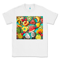 White summer fruits Classic Tee - BarkalooDesign