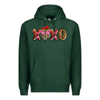 Sports Green xoxo tiger olivia Premium Hoodie - OliviaCreatesArt