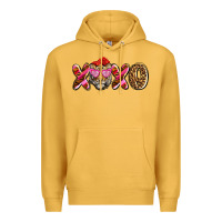 Mustard xoxo tiger olivia Premium Hoodie - OliviaCreatesArt