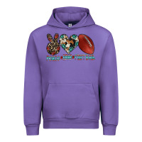 Tulip peace love football Urban Hoodie - CowhideDigitalArt