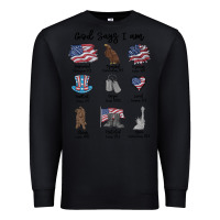 Black god says i am Premium Sweatshirt - MaliasSmallBusiness