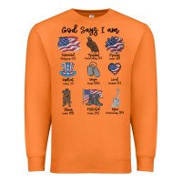 Carrot god says i am Premium Sweatshirt - MaliasSmallBusiness