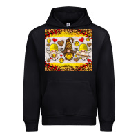 Black softball gnome Urban Hoodie - HRA Design Shop