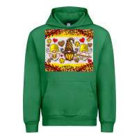 Emerald softball gnome Urban Hoodie - HRA Design Shop