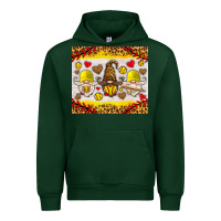 Forest Green softball gnome Urban Hoodie - HRA Design Shop