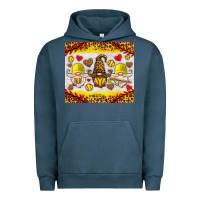 Pigment Midnight Navy softball gnome Urban Hoodie - HRA Design Shop