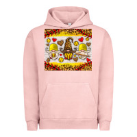 Pigment Salmon softball gnome Urban Hoodie - HRA Design Shop