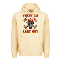 Pina Colada firefighter face mask with axes Premium Hoodie - HRA Design Shop