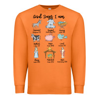 Carrot god says i am Premium Sweatshirt - MaliasSmallBusiness