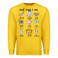 Lemon god says i am Premium Sweatshirt - MaliasSmallBusiness