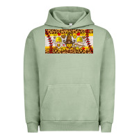 Pigment Oil Green softball gnome license plate Urban Hoodie - HRA Design Shop