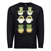Black lucky vibes Premium Sweatshirt - MaliasSmallBusiness