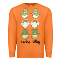 Carrot lucky vibes Premium Sweatshirt - MaliasSmallBusiness