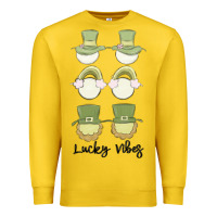 Lemon lucky vibes Premium Sweatshirt - MaliasSmallBusiness