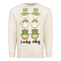 Sandshell lucky vibes Premium Sweatshirt - MaliasSmallBusiness