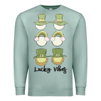 Seafoam lucky vibes Premium Sweatshirt - MaliasSmallBusiness