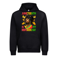 Black juneteenth is my independence day Urban Hoodie - HRA Design Shop