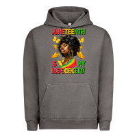 Pigment Tornado juneteenth is my independence day Urban Hoodie - HRA Design Shop
