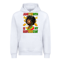 White juneteenth is my independence day Urban Hoodie - HRA Design Shop