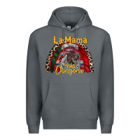 Rock la mama mas chingona Premium Hoodie - RacoonDesign