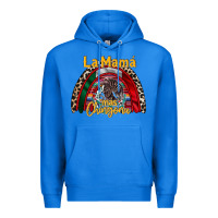 True Royal la mama mas chingona Premium Hoodie - RacoonDesign