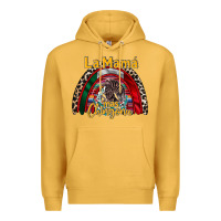 Mustard la mama mas chingona Premium Hoodie - RacoonDesign