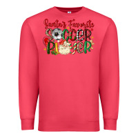 Cardinal santas favorite soccer player Premium Sweatshirt - MaliasSmallBusiness