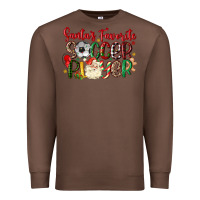 Chestnut santas favorite soccer player Premium Sweatshirt - MaliasSmallBusiness