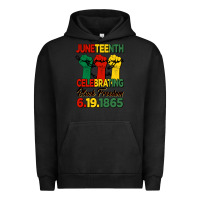Pigment Black juneteenth celebrating black freedom Urban Hoodie - HRA Design Shop