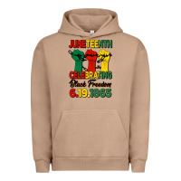 Pigment Burro juneteenth celebrating black freedom Urban Hoodie - HRA Design Shop