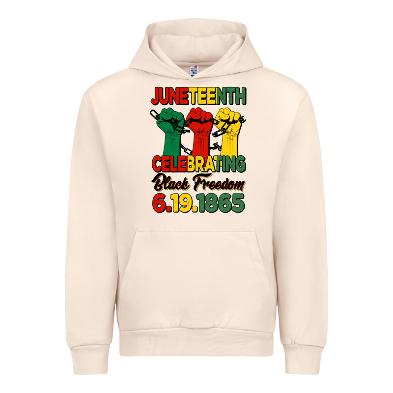 Juneteenth Celebrating Black Freedom Urban Hoodie by HRA Design Shop | Teevron