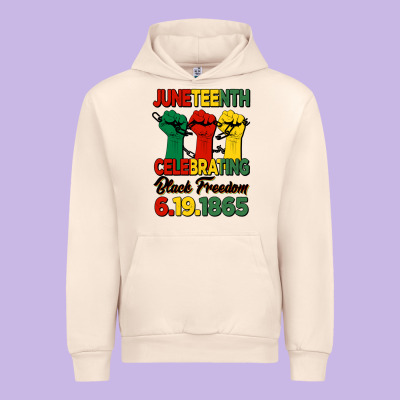 Juneteenth Celebrating Black Freedom Urban Hoodie Designed By Hra Design Shop