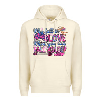 Sandshell why fall in love when you can fall asleep Premium Hoodie - OliviaCreatesArt