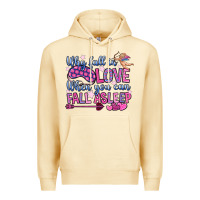 Pina Colada why fall in love when you can fall asleep Premium Hoodie - OliviaCreatesArt