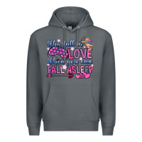 Rock why fall in love when you can fall asleep Premium Hoodie - OliviaCreatesArt