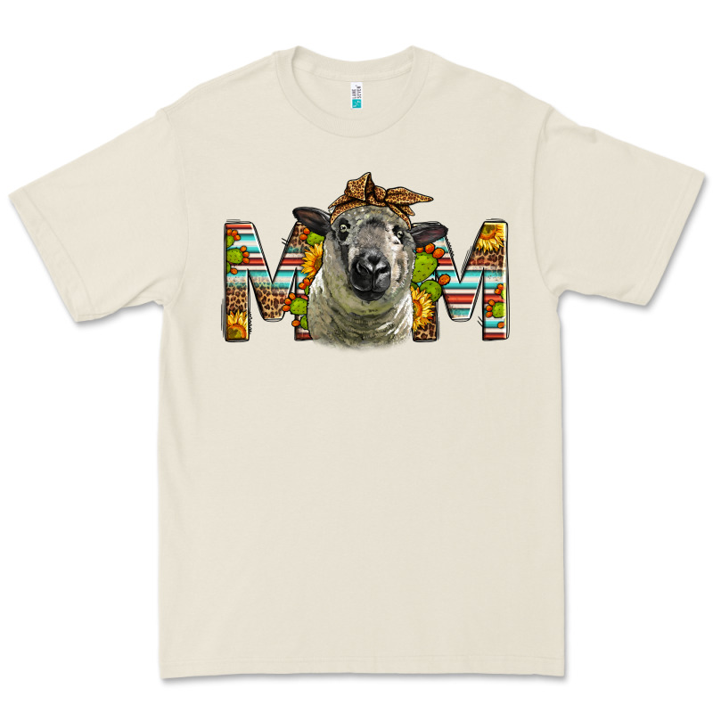 Hampshire Sheep Mom Mother's Day Premium Tee by LillyAllenDesigns | Teevron