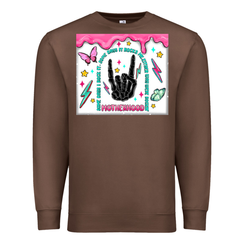 Some Days I Rock It Premium Sweatshirt by MaliasSmallBusiness | Teevron