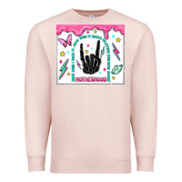 Pale Pink some days i rock it Premium Sweatshirt - MaliasSmallBusiness