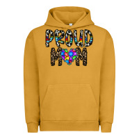 Pigment Peanut Butter proud mom Urban Hoodie - CowhideDigitalArt