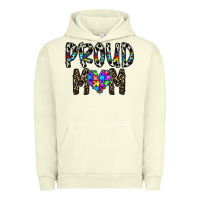 Pigment Pistachio proud mom Urban Hoodie - CowhideDigitalArt