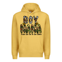 Antique Gold boy nana from son up to son down Premium Hoodie - CowhideDigitalArt