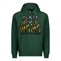Sports Green boy nana from son up to son down Premium Hoodie - CowhideDigitalArt