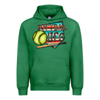 Emerald softball life Urban Hoodie - CowhideDigitalArt
