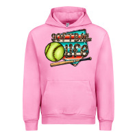 Fuchsia Pink softball life Urban Hoodie - CowhideDigitalArt