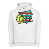 Pigment Lunar Rock softball life Urban Hoodie - CowhideDigitalArt
