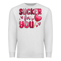 Oatmeal Heather sucker for you Premium Sweatshirt - MaliasSmallBusiness