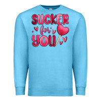 Ocean Blue sucker for you Premium Sweatshirt - MaliasSmallBusiness