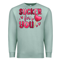 Seafoam sucker for you Premium Sweatshirt - MaliasSmallBusiness