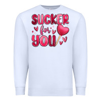 White sucker for you Premium Sweatshirt - MaliasSmallBusiness